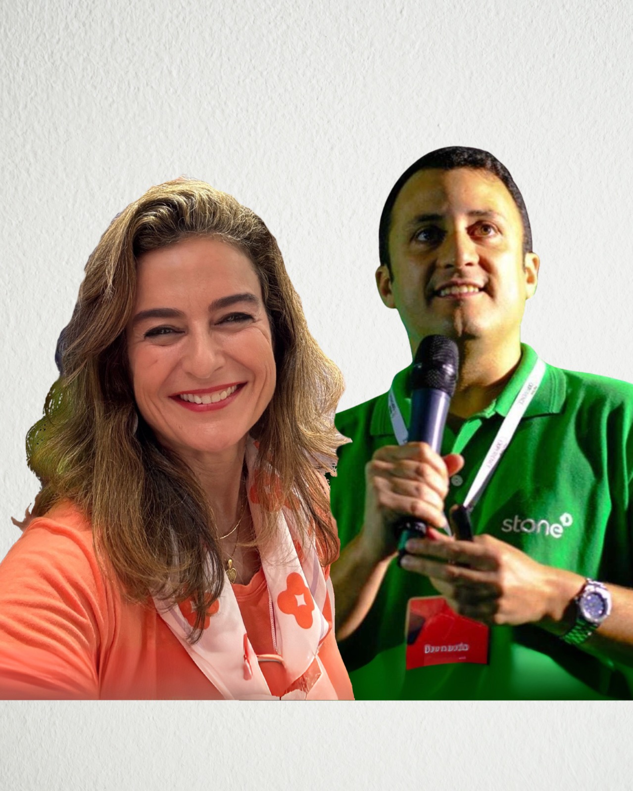 Carina Gewerc e Bernardo Carneiro